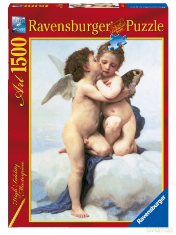RAVENSBURGER 1500 el. Kupidyn i Psyche [PUZZLE]
