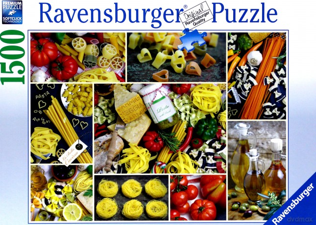 RAVENSBURGER 1500 el. Makarony [PUZZLE]