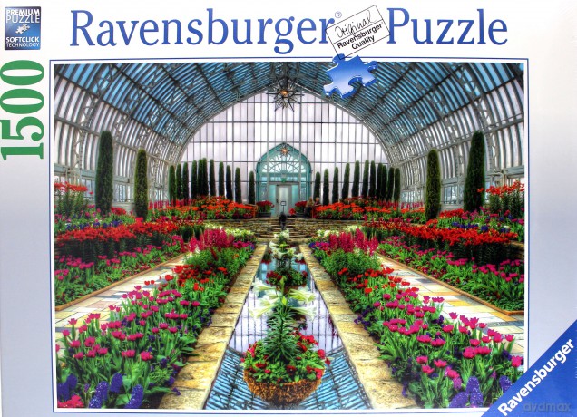 RAVENSBURGER 1500 el. Ogrody Atrium [PUZZLE]