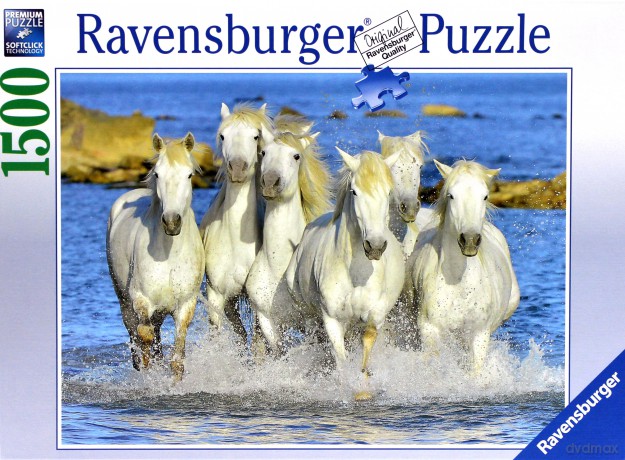 RAVENSBURGER 1500 el. Orzeźwiający galop [PUZZLE]