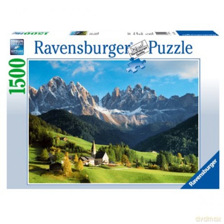 RAVENSBURGER 1500 el. Widok w Dolomitach [PUZZLE]
