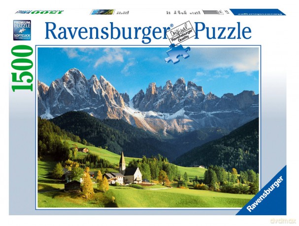 RAVENSBURGER 1500 el. Widok w Dolomitach [PUZZLE]