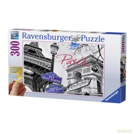 RAVENSBURGER 300 el. XXL Paryż moja miłość [PUZZLE]