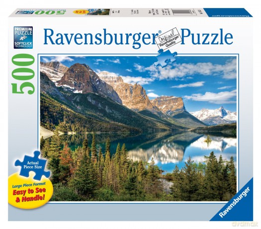 RAVENSBURGER 500 el. Górski krajobraz [PUZZLE]