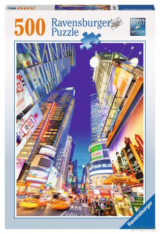 RAVENSBURGER 500 el. Kolorowy Times Square [PUZZLE]