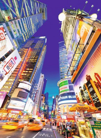 RAVENSBURGER 500 el. Kolorowy Times Square [PUZZLE]