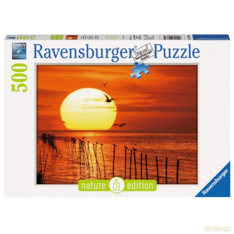 RAVENSBURGER 500 el. Magiczny zachód słońca [PUZZLE]