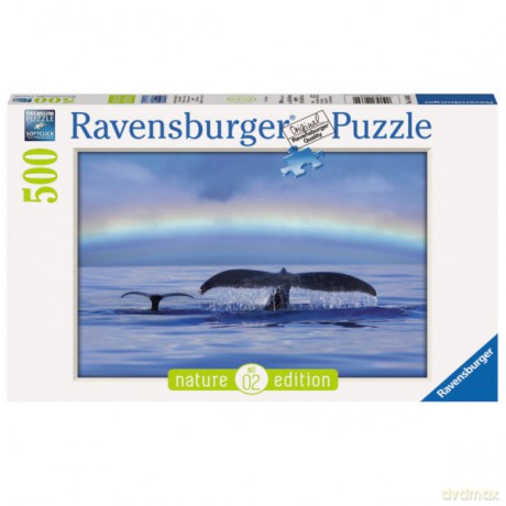 RAVENSBURGER 500 el. Niebieski horyzont [PUZZLE]