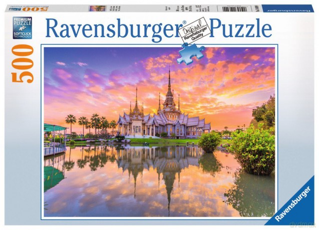 RAVENSBURGER 500 el. Wat Tmai Tajlandia [PUZZLE]