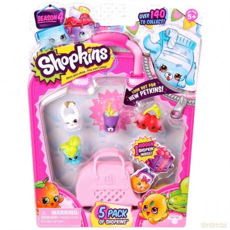 SHOPKINS 5 pack S4 [FIGURKA]