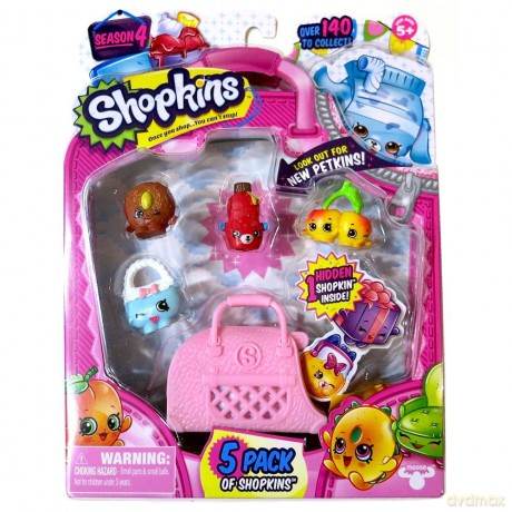 SHOPKINS 5 pack S4 [FIGURKA]