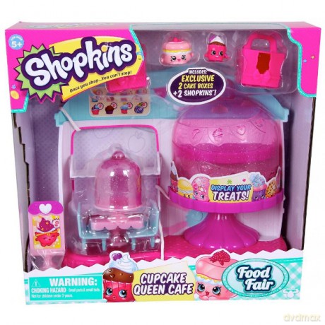 SHOPKINS CupCake Queen Cafe S4 [FIGURKA]