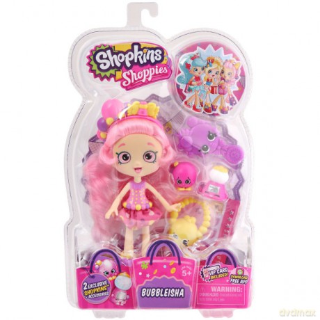 SHOPKINS Lalka z akcesoriami Bubbleisha [FIGURKA]