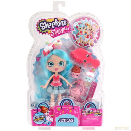 SHOPKINS Lalka z akcesoriami Jessicake [FIGURKA]
