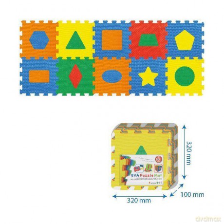 SMILY Mata piankowa, figury 64x160 cm [PUZZLE]