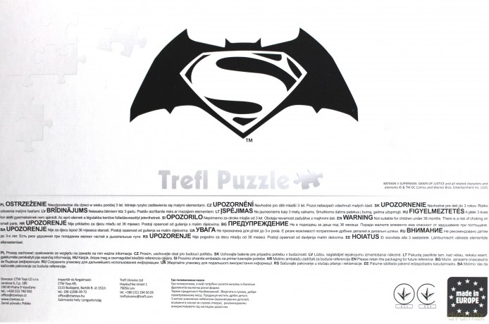 TREFL 160 el. Batman v Superman (15332) [PUZZLE]