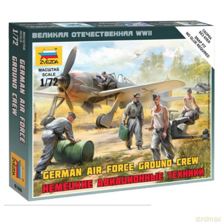 ZVEZDA German Luftwaffe Groud crew WWII