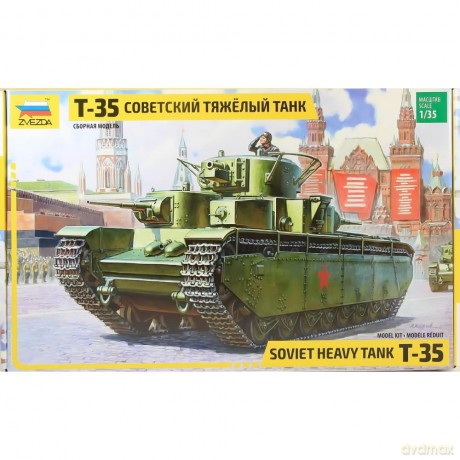 ZVEZDA T35 Heavy Soviet tank