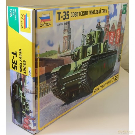 ZVEZDA T35 Heavy Soviet tank