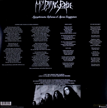 My Dying Bride: Symphonaire Infernus Et Spera Empyrium [Winyl]