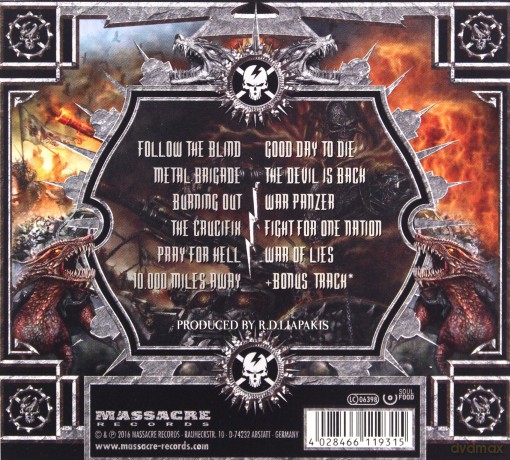 Mystic Prophecy: War Brigade (Limited Edition) (digipack) [CD]