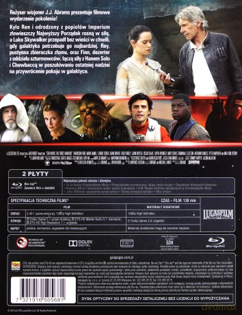 Gwiezdne wojny: Przebudzenie Mocy (steelbook) [2Blu-Ray]