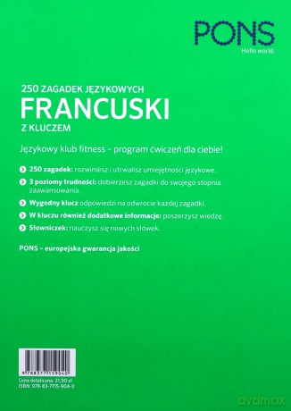 250 zagadek językowych. Francuski - Isabelle Langenbach [KSIĄŻKA]