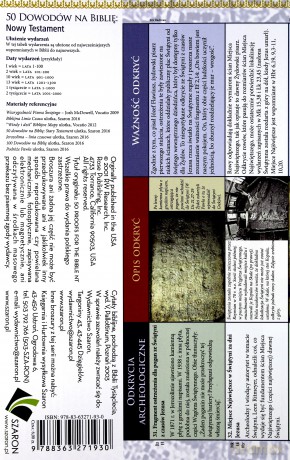 50 dowodów na Biblię - Nowy Testament [KSIĄŻKA]