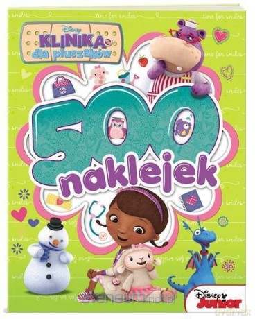 500 naklejek. Klinika dla pluszaków [KSIĄŻKA]