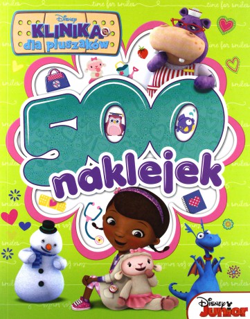 500 naklejek. Klinika dla pluszaków [KSIĄŻKA]