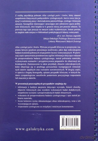 Atlas cytologii psów i kotów - Rafał Sapierzyński [KSIĄŻKA]