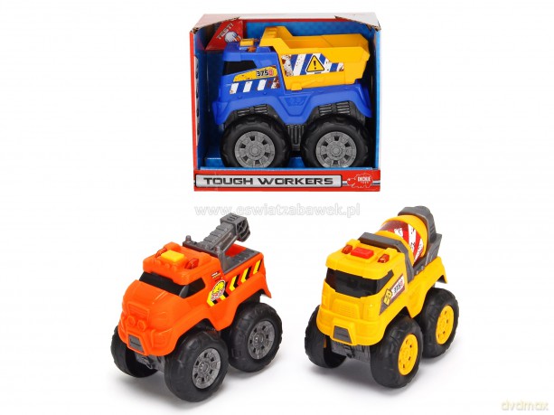 Auto Tough Workers z dźwiękiem, 3 rodzaje