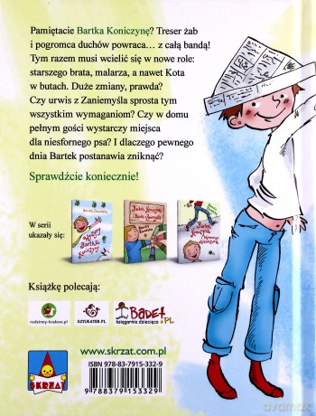 Bartek Koniczyna, Pulpet i rodzina - Danuta Zawadzka [KSIĄŻKA]