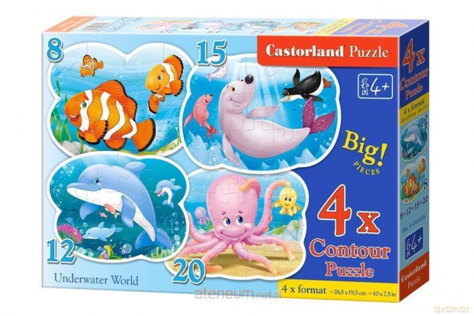 CASTOR x 4 - Podwodny świat [PUZZLE]
