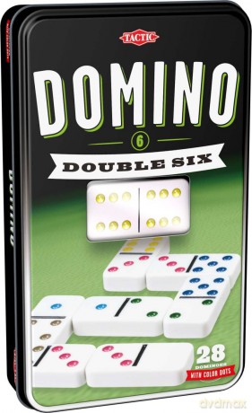 Domino klasyczne w puszce [GRA]