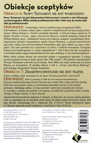 Dowody na zmartwychwstanie [KSIĄŻKA]