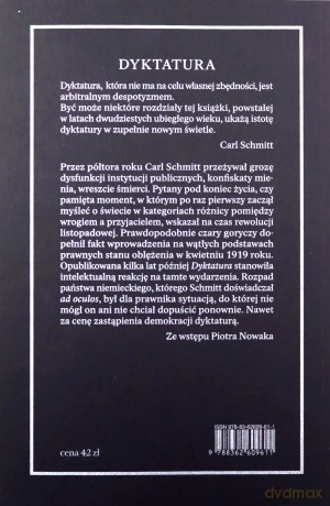 Dyktatura - Carl Schmitt [KSIĄŻKA]