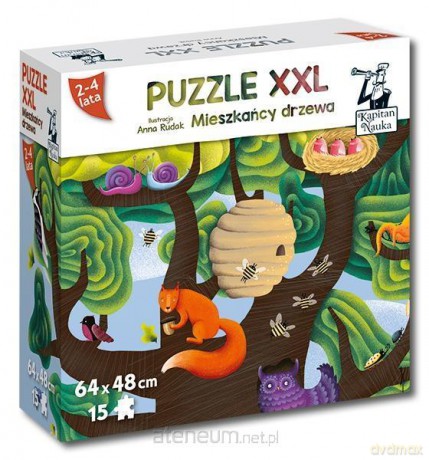 EDGARD XXL Mieszkańcy drzewa [PUZZLE]