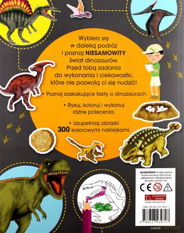 Faktozabawa. Świat dinozaurów. Książka z zadaniami [KSIĄŻKA]