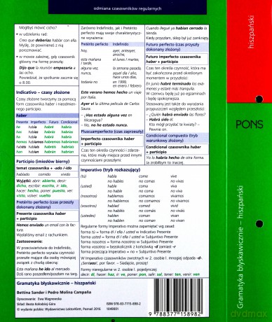 Gramatyka błyskawicznie. Hiszpański [KSIĄŻKA]