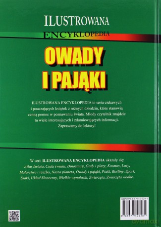 Ilustrowana encyklopedia. Owady i pająki [KSIĄŻKA]