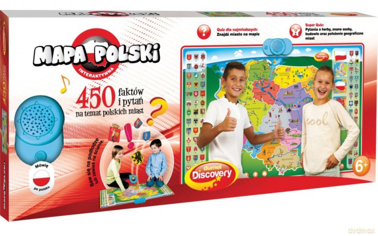 Interaktywna mapa Polski