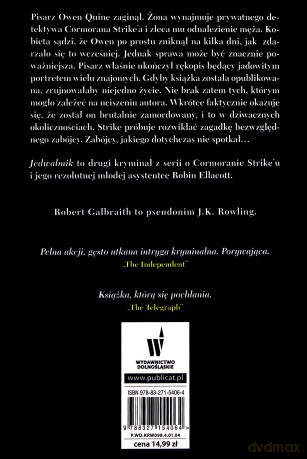 Jedwabnik (pocket) - Robert Galbraith [KSIĄŻKA]