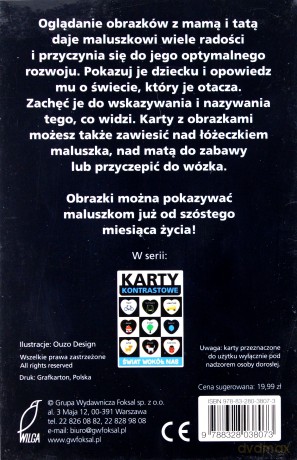 Karty kontrastowe. Świat maluszka [KSIĄŻKA]