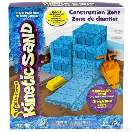 Kinetic Sand - Plac Budowy 283 g