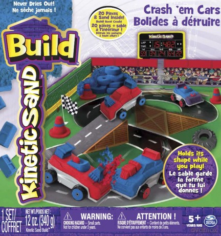 Kinetic Sand Build - Samochody - Zderzaki 340 g