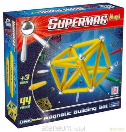 Klocki konstrukcyjne. SupermagMaxi One Color 44 [KLOCKI]
