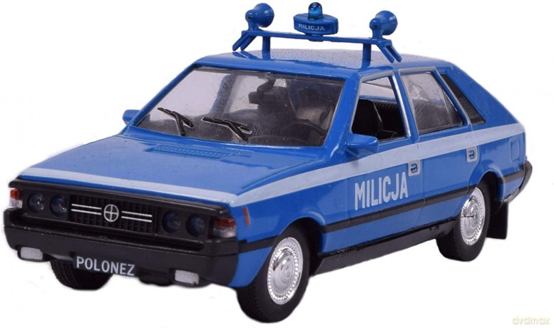 Kolekcja PRL-u Polonez Milicja