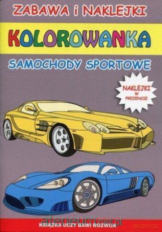 Kolorowanka - Samochody sportowe [KSIĄŻKA]