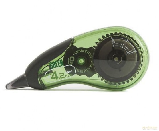 Korektor w taśmie 4,2 mm x 10 m green